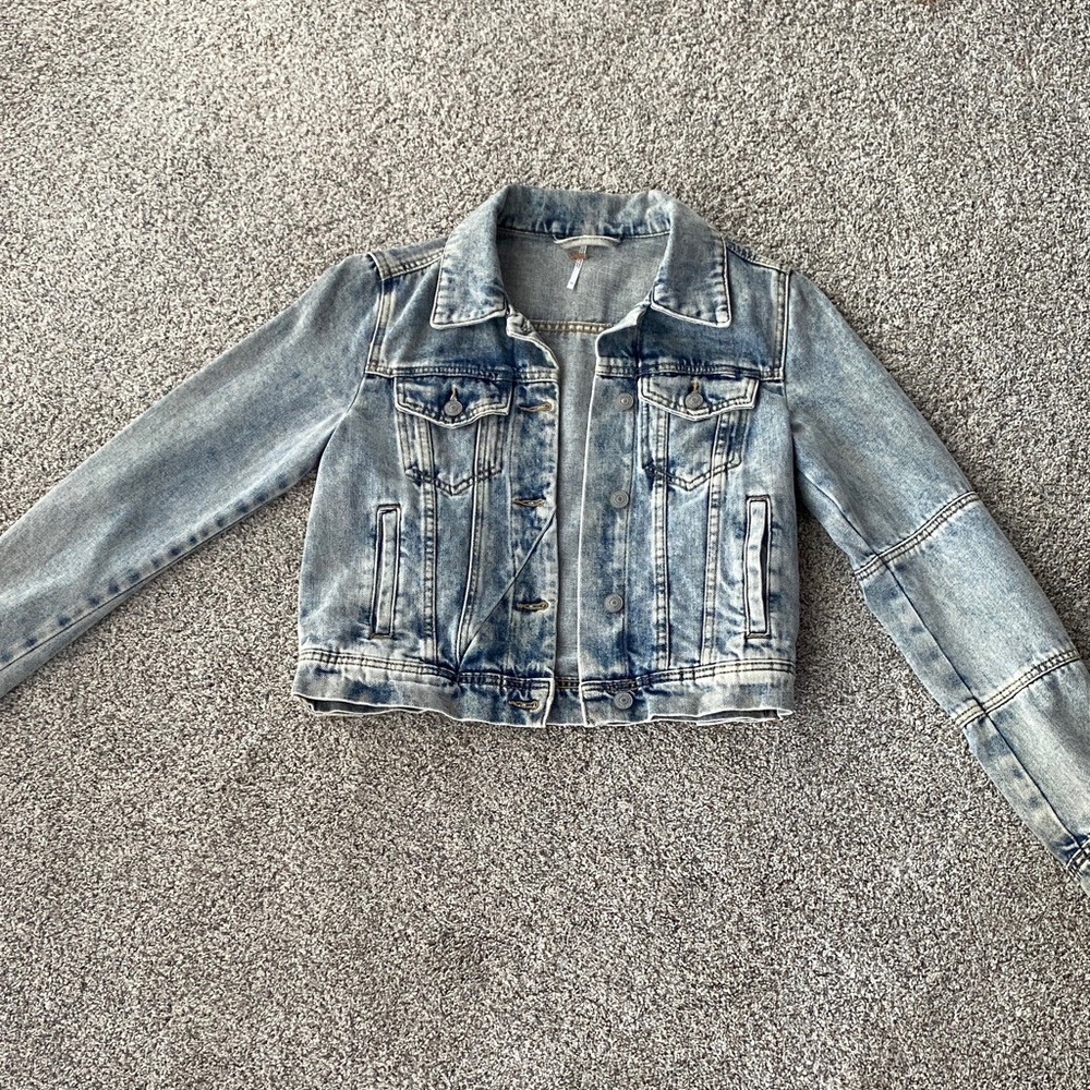 Free People XS Jean Jacket